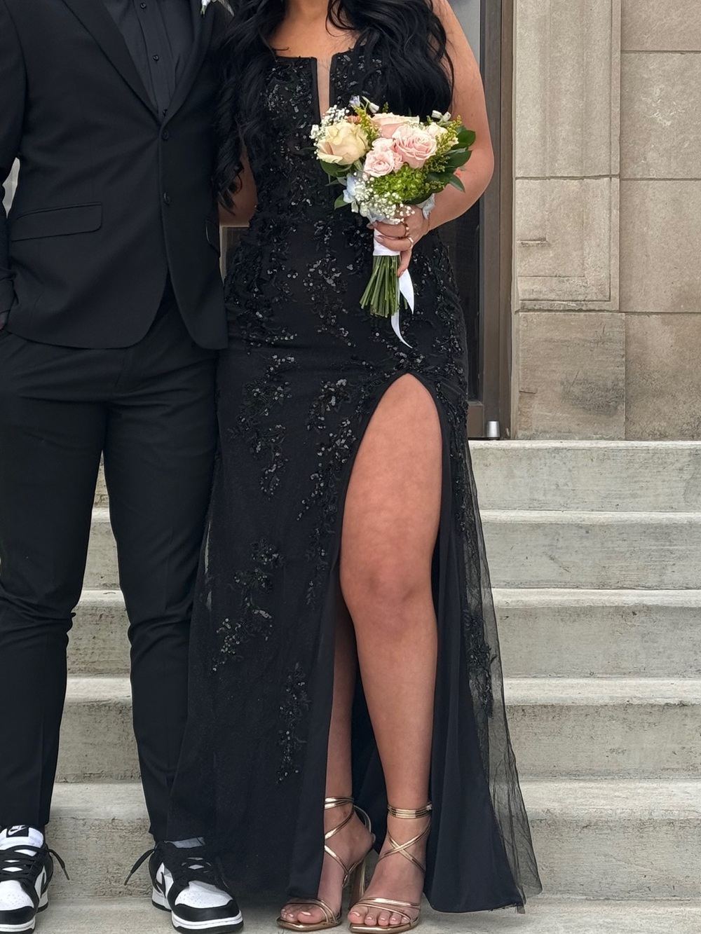 Black prom dress